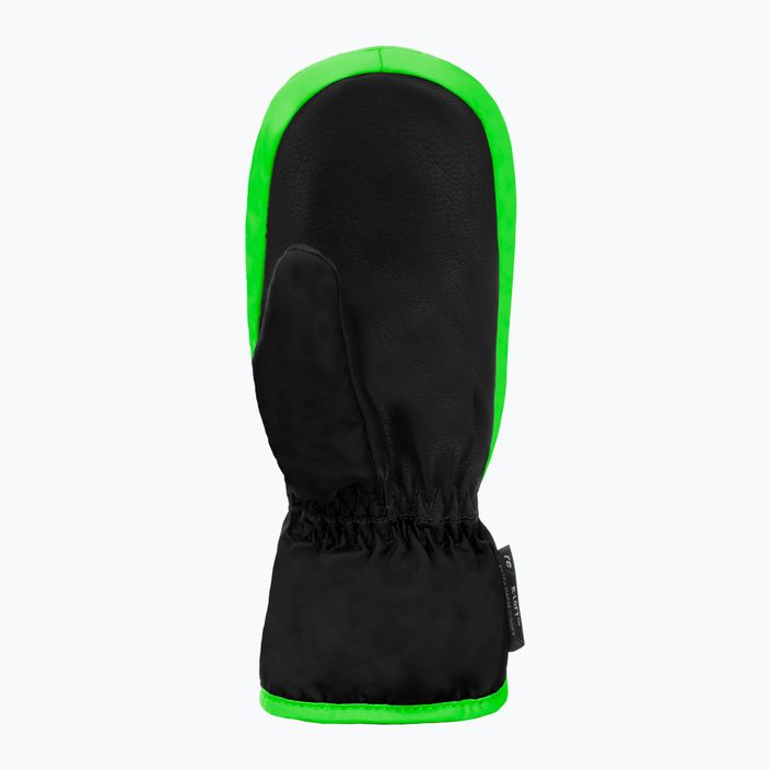Детски ски ръкавици Reusch Ben Mitten black/neon green 7