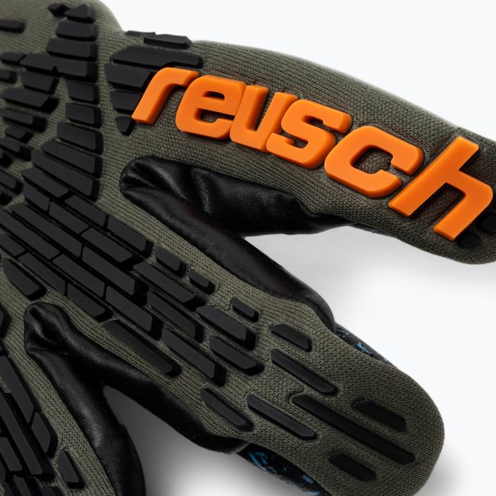 Reusch Attrakt Freegel Fusion Вратарски ръкавици зелени 5370095-5555 3