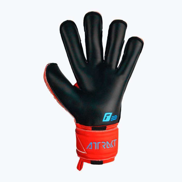 Reusch Attrakt Gold X Evolution Cut Finger Support вратарски ръкавици червени 5370950-3333 5