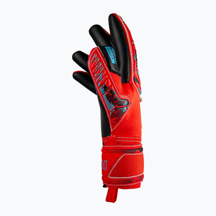 Reusch Attrakt Gold X Evolution Cut Finger Support вратарски ръкавици червени 5370950-3333 6