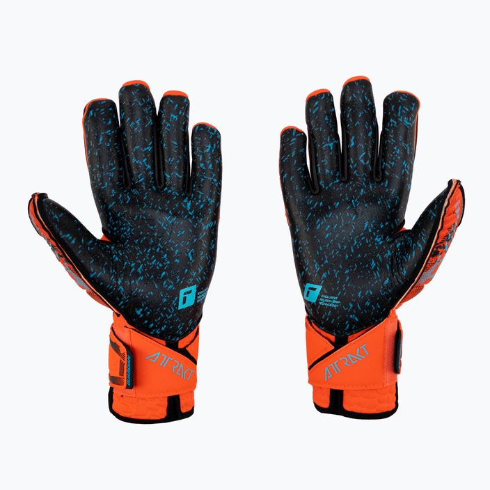 Reusch Attrakt Fusion Guardian AdaptiveFlex вратарски ръкавици червени 5370985-3333 2