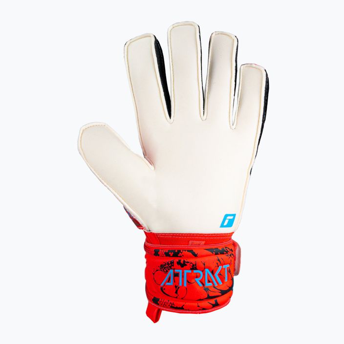 Reusch Attrakt Solid вратарски ръкавици червени 5370515-3334 5
