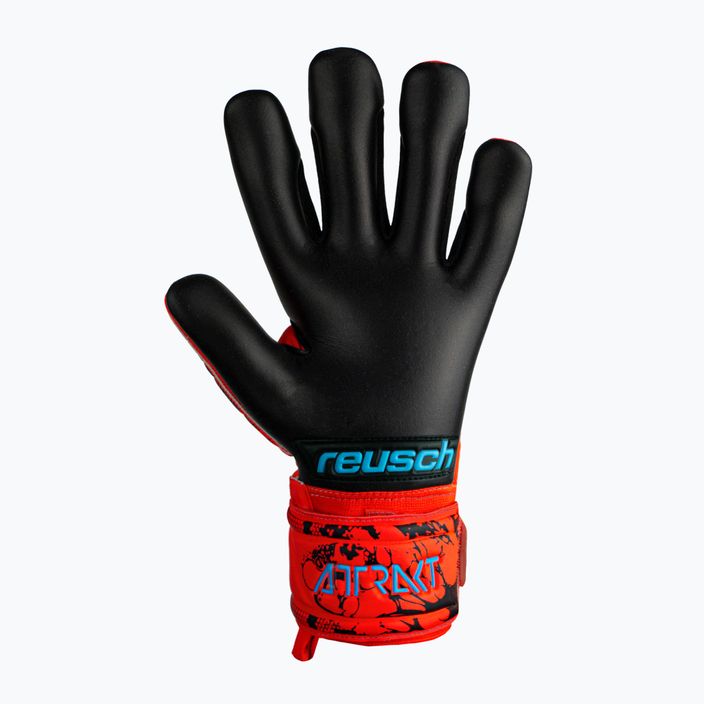 Reusch Attrakt Grip Evolution вратарски ръкавици червени 5370825-3333 5