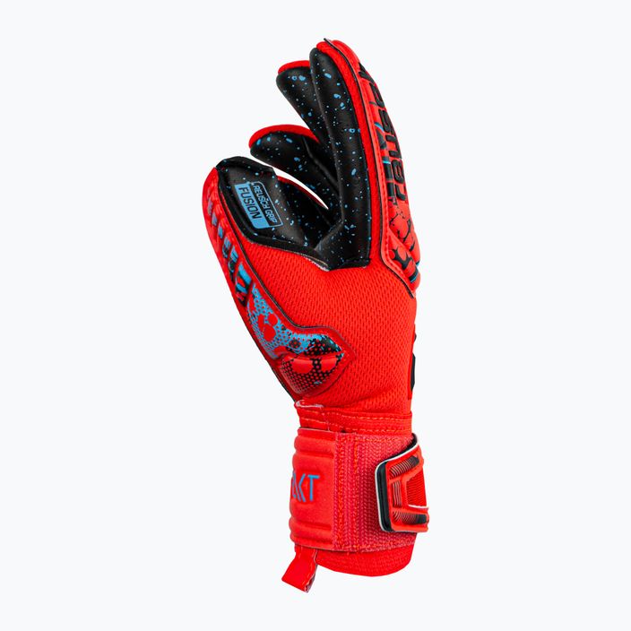 Детски вратарски ръкавици Reusch Attrakt Fusion Guardian Junior червени 5372945-3333 5