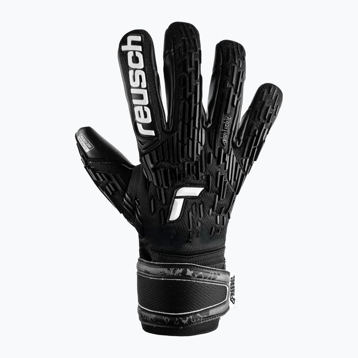 Reusch Attrakt Freegel Infinity Finger Support Вратарски ръкавици черни 5370730-7700 4