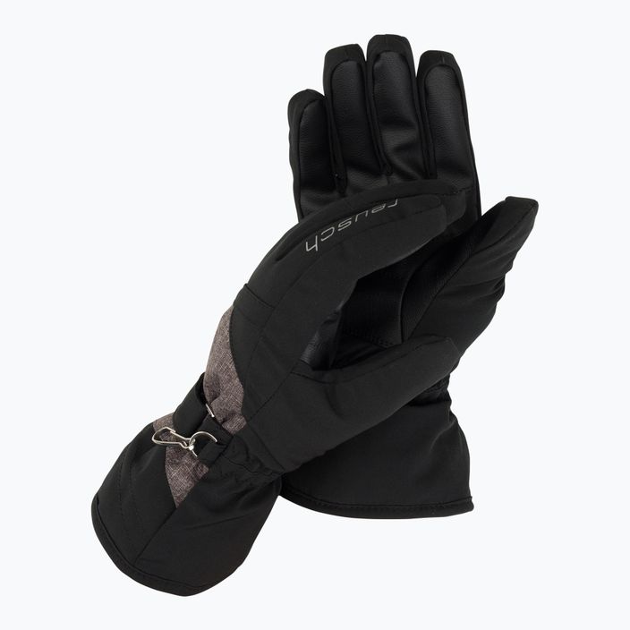 Дамска ски ръкавица Reusch Helena R-Tex Xt black/black melange/pink glo