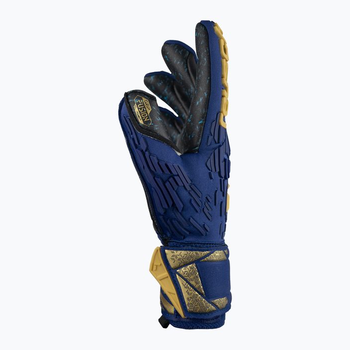 Reusch Attrakt Freegel Fusion Вратарски ръкавици premium blue/gold/black 4