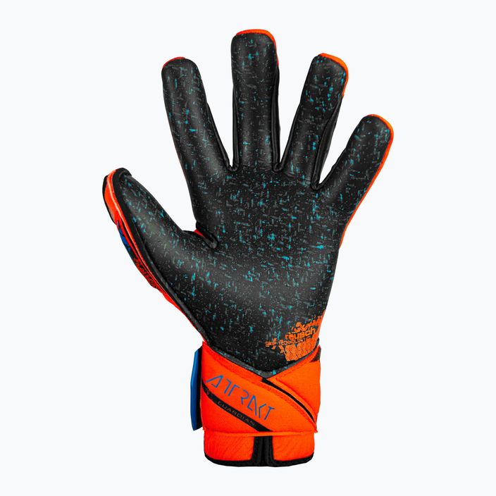 Reusch Attrakt Fusion Guardian вратарски ръкавици хипер оранжево/електрично синьо/черно 3