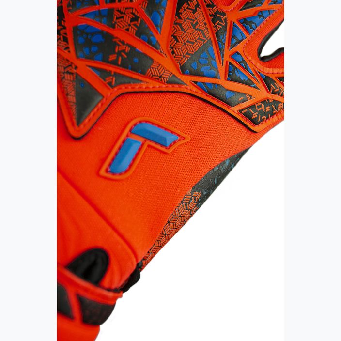 Reusch Attrakt Fusion Guardian вратарски ръкавици хипер оранжево/електрично синьо/черно 6