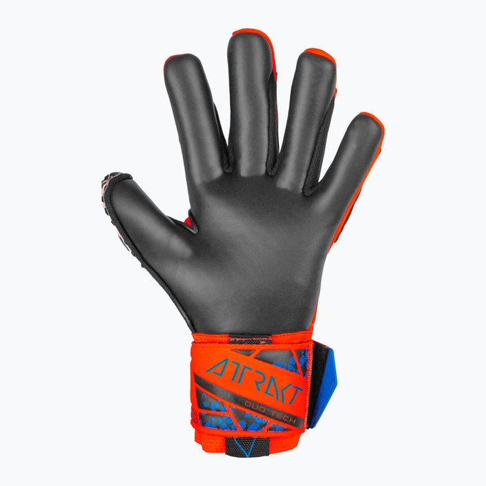 Вратарска ръкавица Reusch Attrakt Duo hyper orange/electric blue/black 3