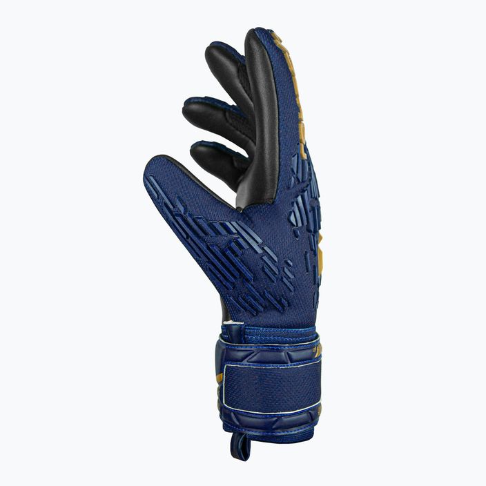 Детски вратарски ръкавици Reusch Attrakt Freegel Silver Junior premium blue/gold/black 4
