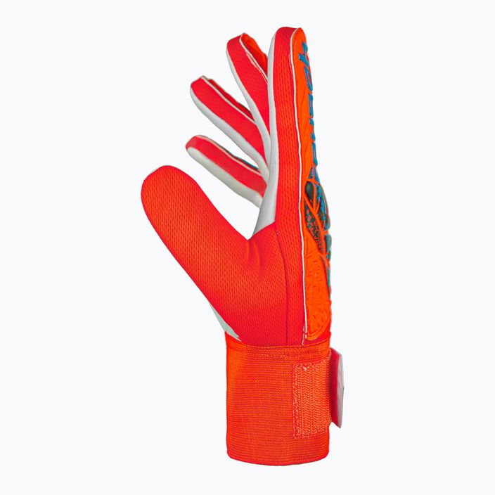 Reusch Attrakt Starter Solid Junior hyper orng/elec blue детски вратарски ръкавици 3