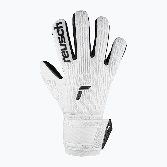 Reusch Attrakt Freegel Silver бели/черни вратарски ръкавици 2