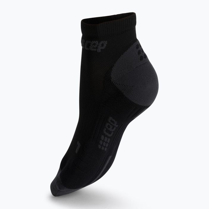 Дамски компресиращи чорапи за бягане CEP Low-Cut 3.0 black WP4AVX2 2