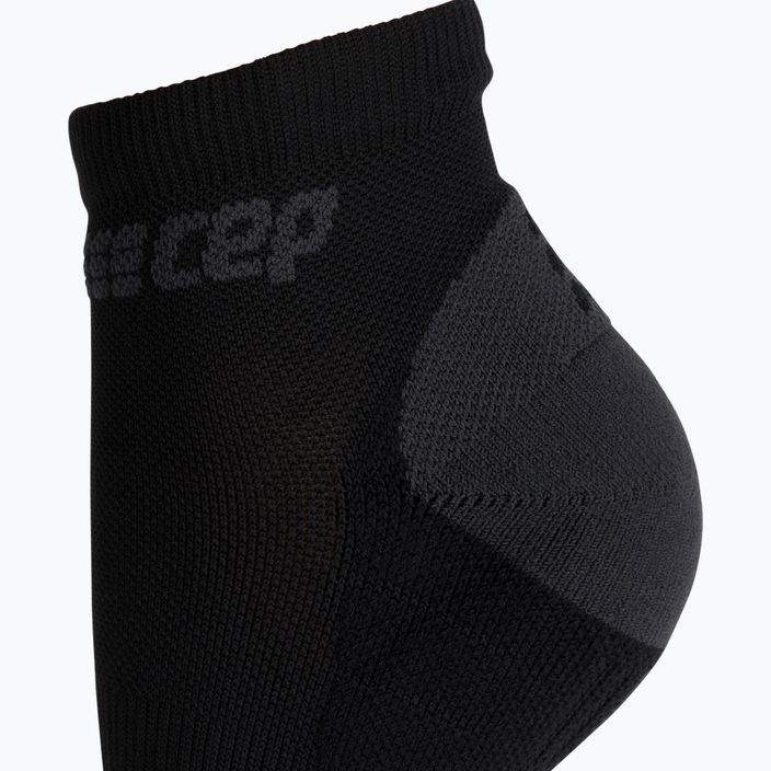 Дамски компресиращи чорапи за бягане CEP Low-Cut 3.0 black WP4AVX2 3