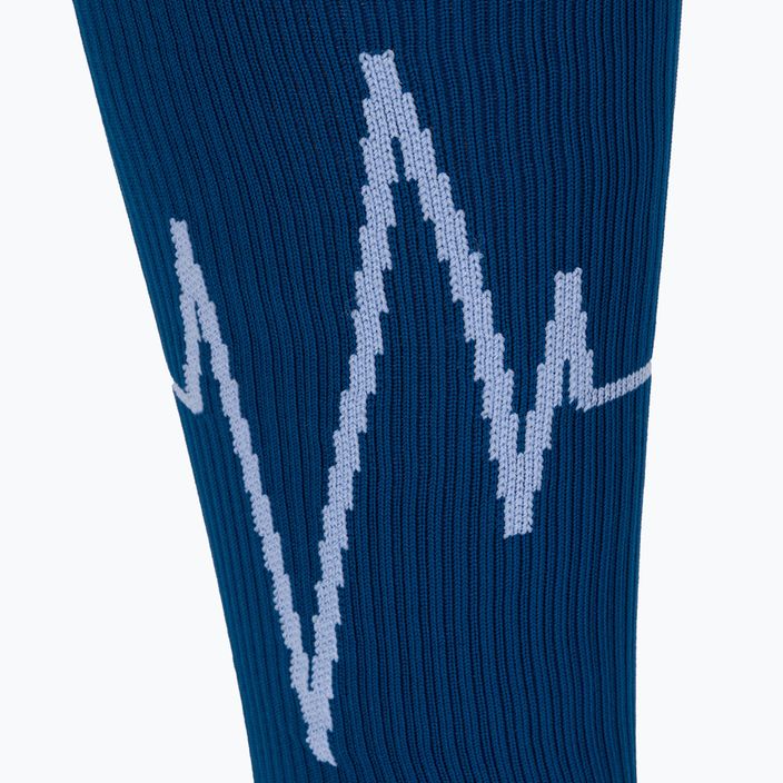 CEP Heartbeat дамски компресионни чорапи за бягане сини WP20NC2 3