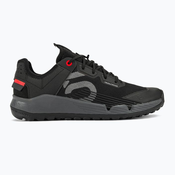 Дамски обувки за колоездене adidas FIVE TEN Trailcross LT core black/grey two/solar red 2