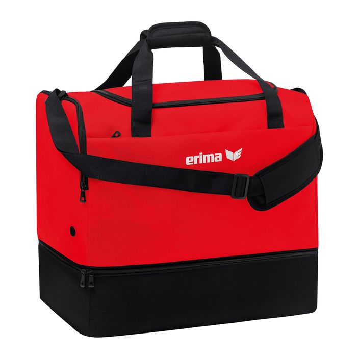 ERIMA Екипна спортна чанта с долно отделение 65 л червена 2