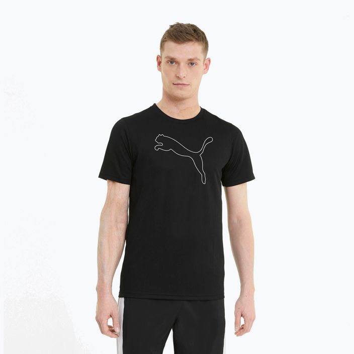 Мъжка тренировъчна тениска PUMA Performance Cat black 520315 01 3