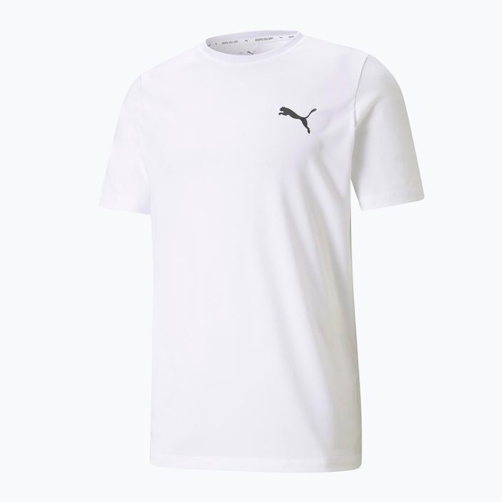 Мъжка тренировъчна тениска Puma Active Small Logo бяла 586725 6