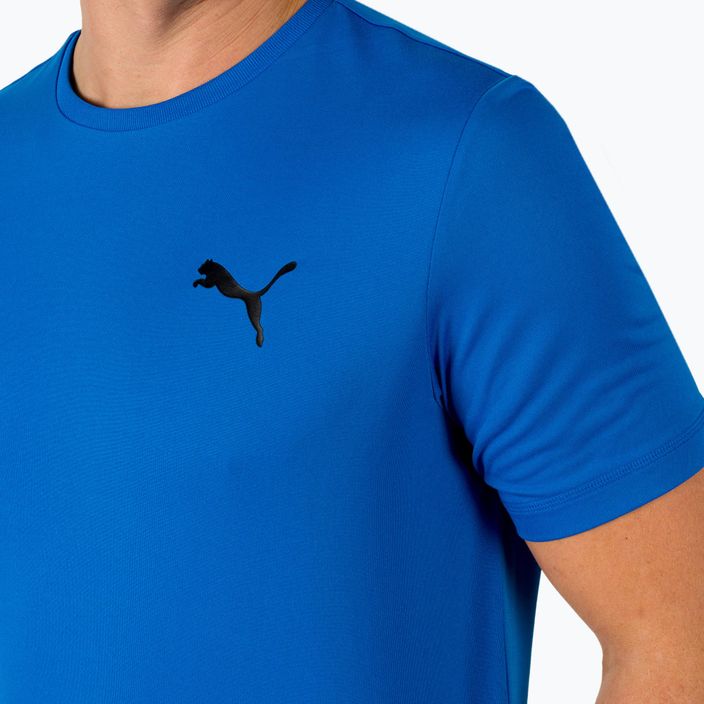 Мъжка тренировъчна тениска Puma Active Small Logo синьо 586725 5