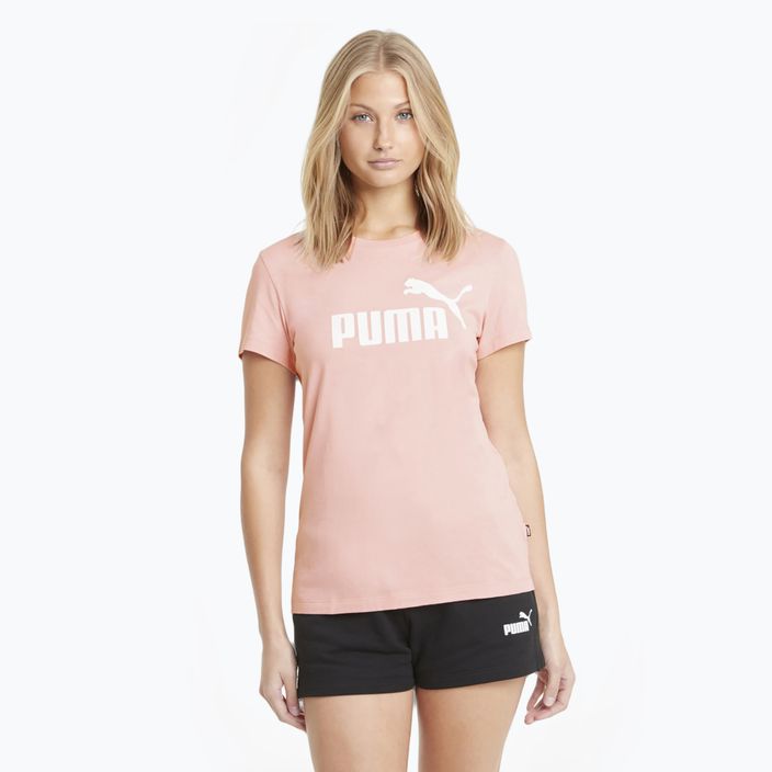 Дамска тениска PUMA ESS Logo bridal rose