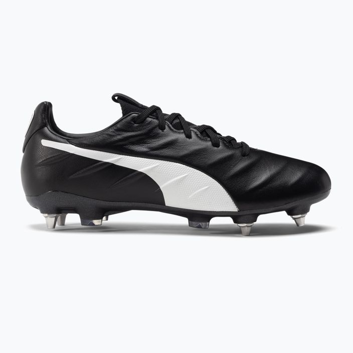 Мъжки футболни обувки PUMA King Platinum 21 MXSG в черно и бяло 106545 01 2