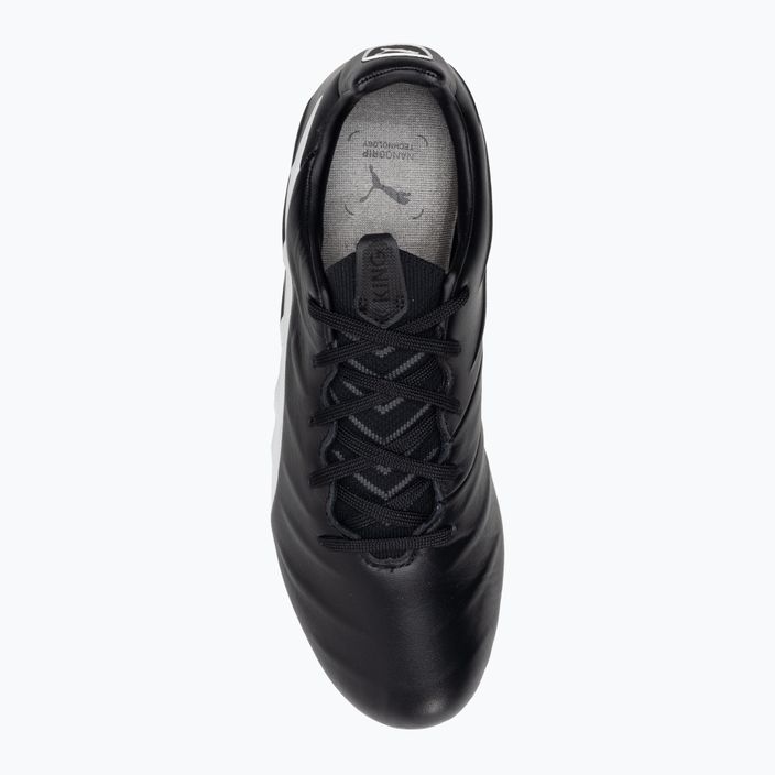 Мъжки футболни обувки PUMA King Platinum 21 MXSG в черно и бяло 106545 01 6