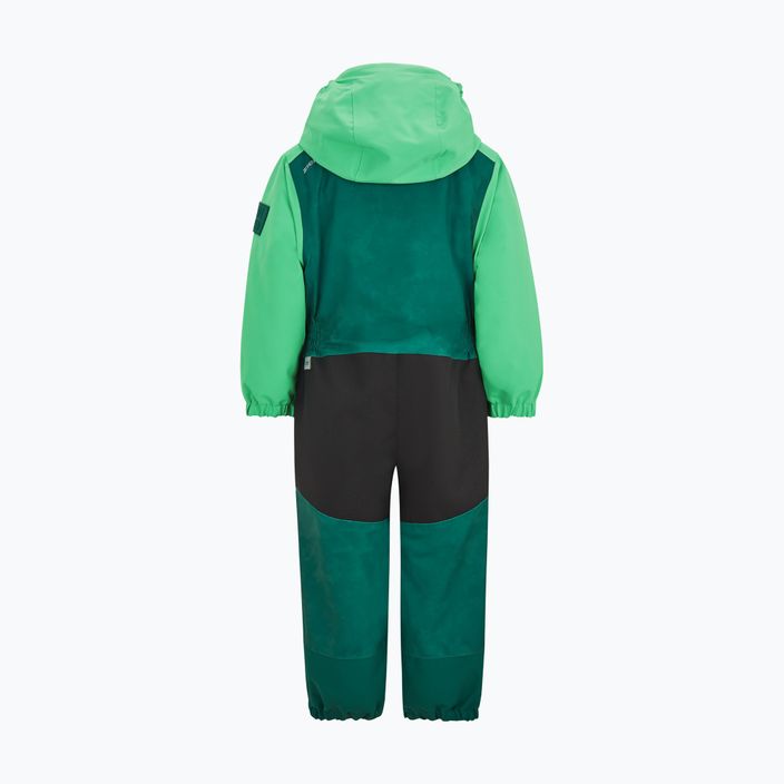 Детски ски костюм ZIENER Anup Mini tie dye deep green 2