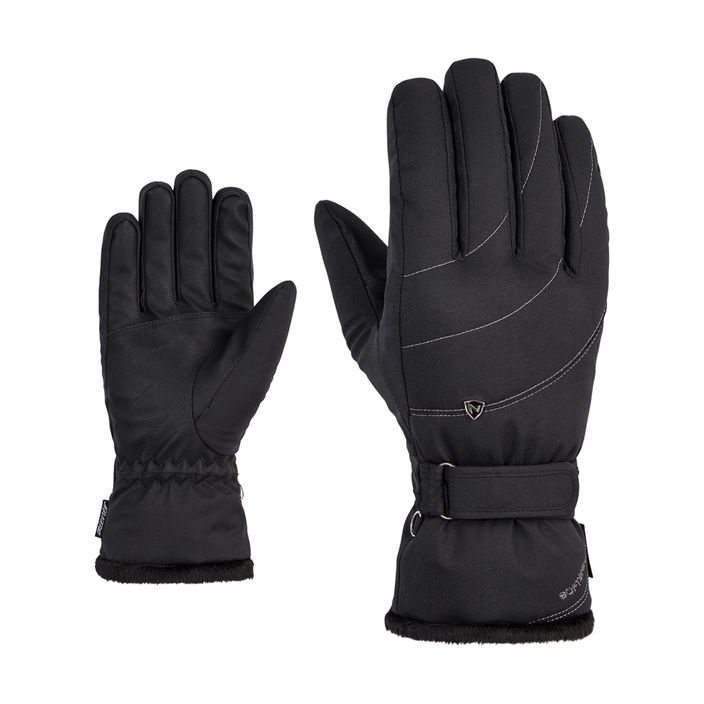 Дамски ски ръкавици ZIENER Kahli PR black 2