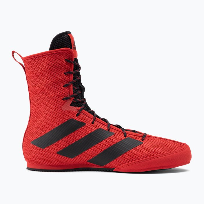 Боксови обувки adidas Box Hog 3 червен FZ5305 2