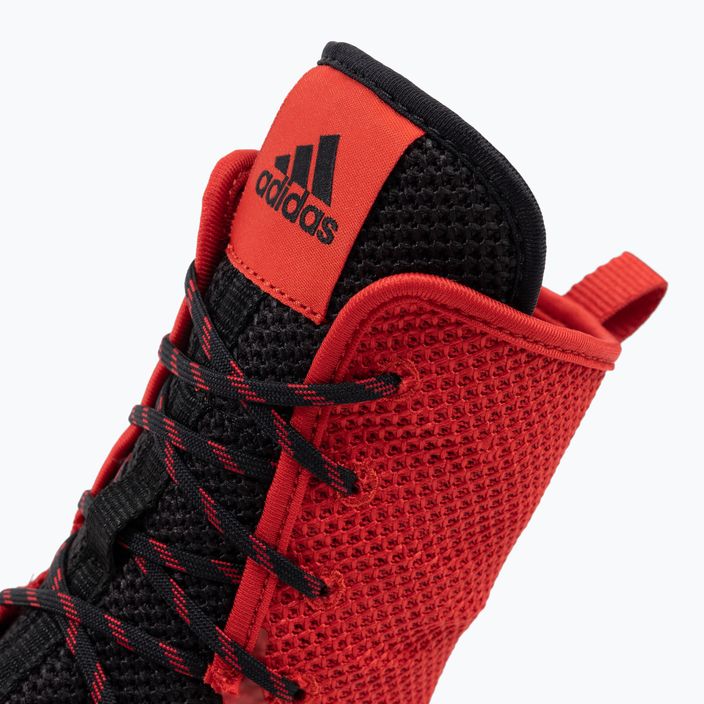 Боксови обувки adidas Box Hog 3 червен FZ5305 7