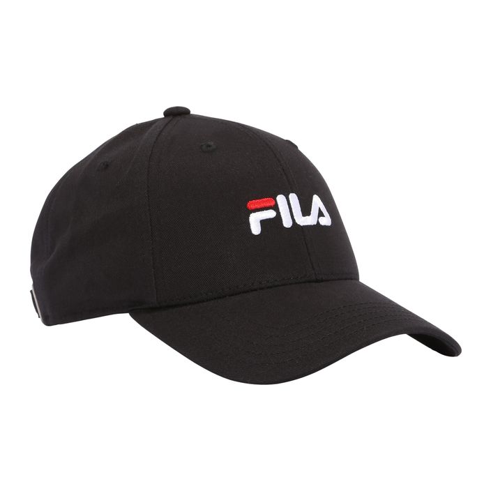 FILA Brasov 6 Panel With Linear Logo черна бейзболна шапка 2