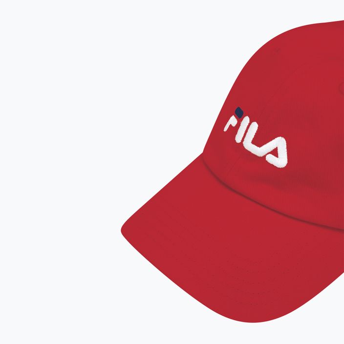 FILA Bangil истинска червена бейзболна шапка 3