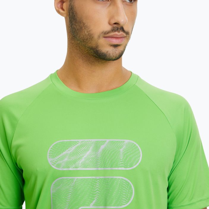Мъжка тениска Riverhead jasmine green на FILA 4