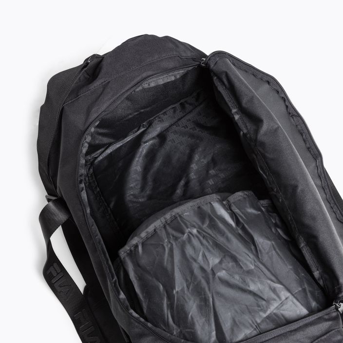 Чанта за гимнастика FILA Fuxin с голямо лого черна 5