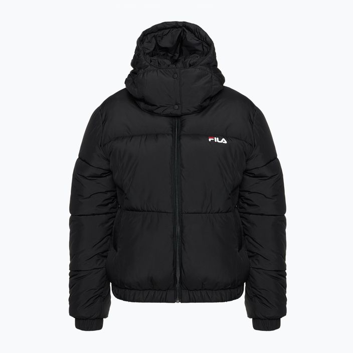 Дамско яке FILA Buchen Cropped Puffer Jacket black