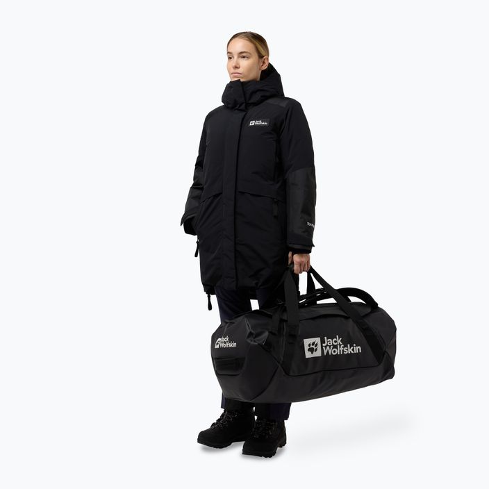 Jack Wolfskin Expdn Duffle 70 л пътна чанта черна 10