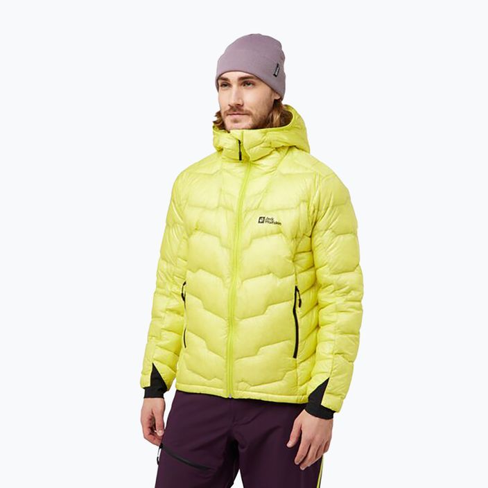 Jack Wolfskin мъжко яке Alpspitze Down Hoody firefly