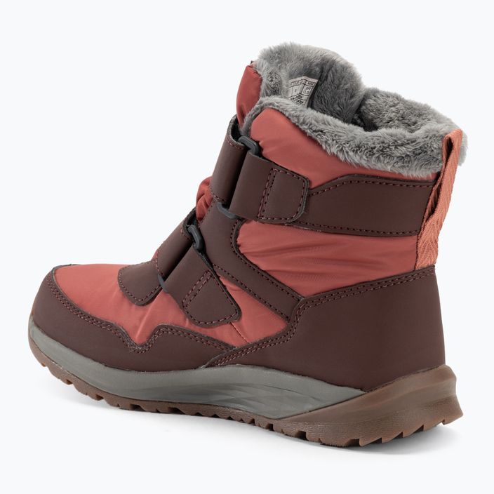 Детски ботуши Jack Wolfskin Polar Bear-B Texapore Mid Vc dark mahogany 3