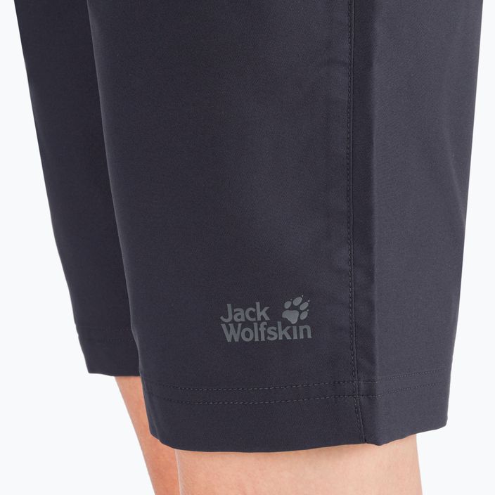 Дамски къси панталони за трекинг Jack Wolfskin Activate Track сив 1503703_1388 4
