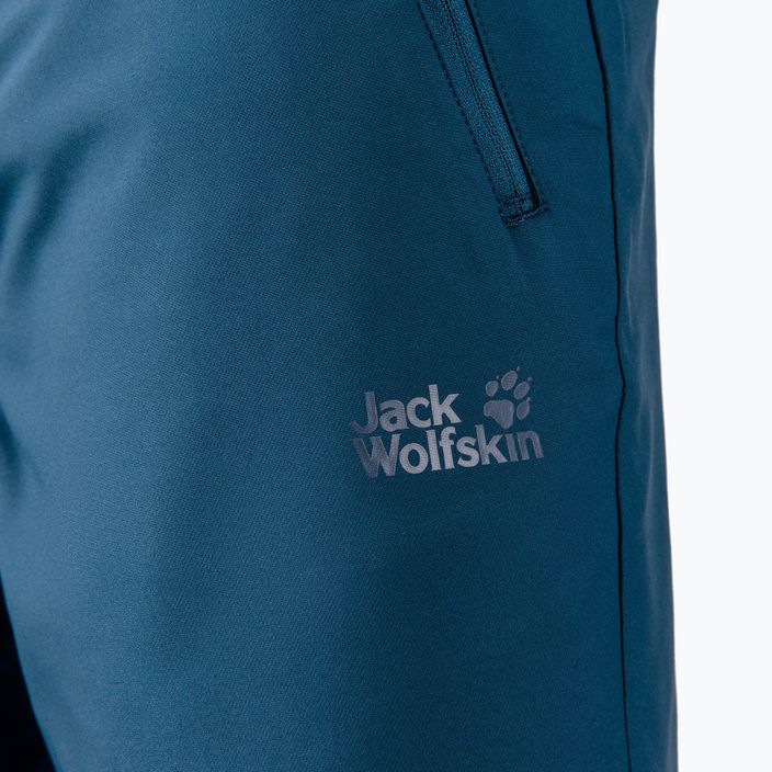 Jack Wolfskin Active Track мъжки къси панталони за трекинг тъмносини 1503791_1383 4