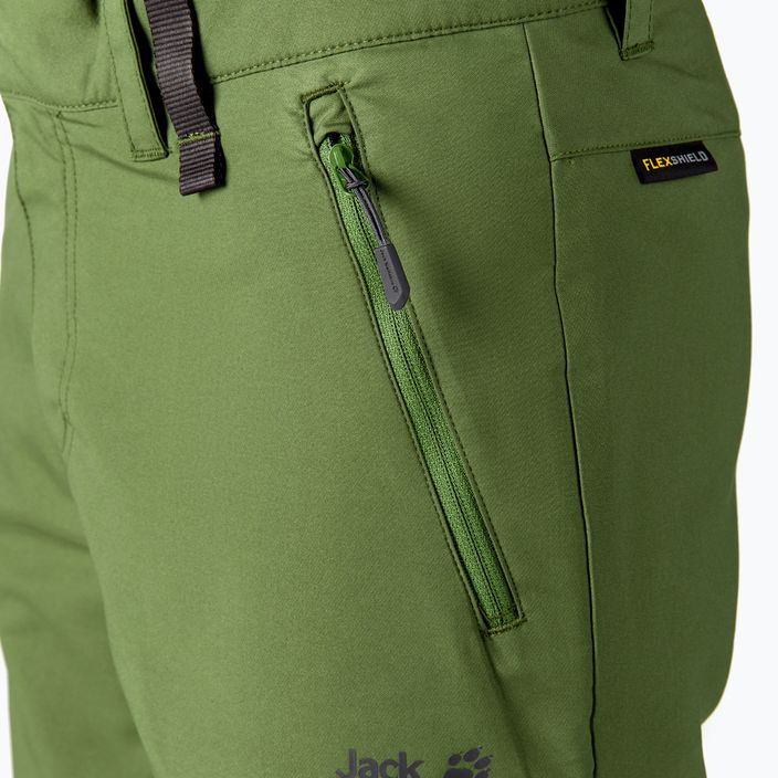 Мъжки къси панталони за трекинг Jack Wolfskin Active Track green 1503791_4129 4