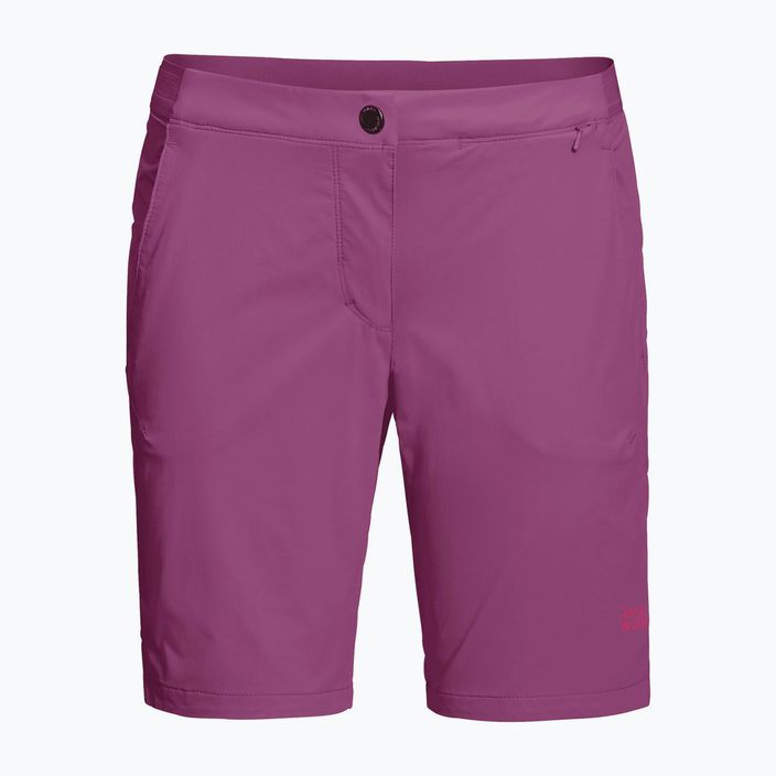 Дамски къси панталони за трекинг Jack Wolfskin Hilltop Trail purple 1505461_2094 9