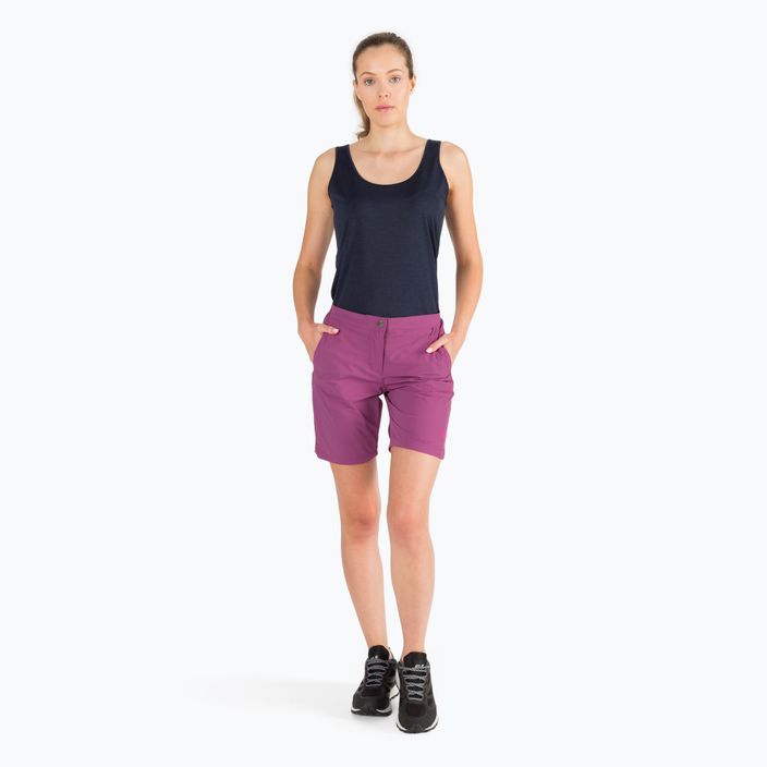 Дамски къси панталони за трекинг Jack Wolfskin Hilltop Trail purple 1505461_2094 8