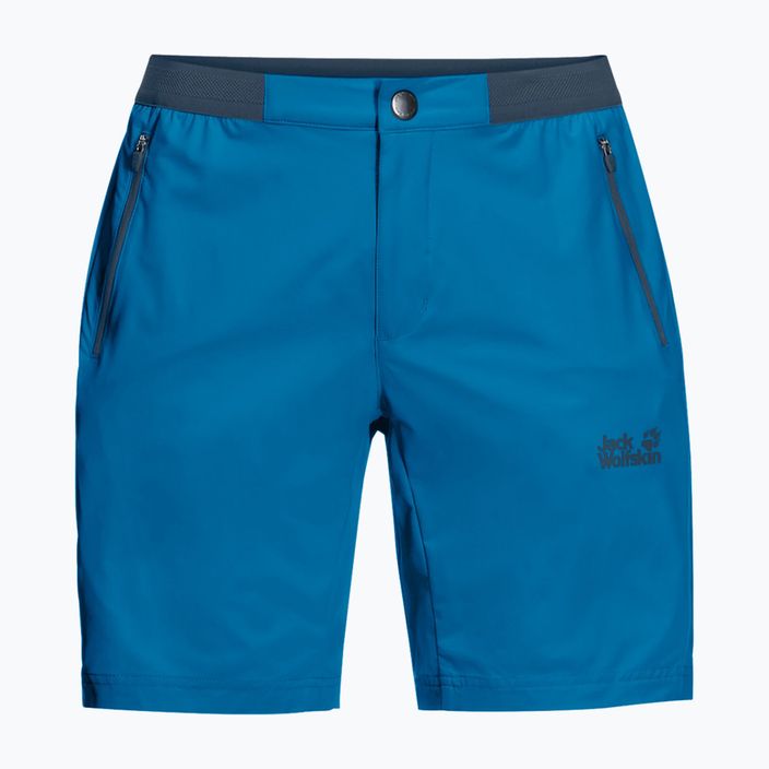 Мъжки къси панталони за трекинг Jack Wolfskin Trail blue 1505951_1361 4