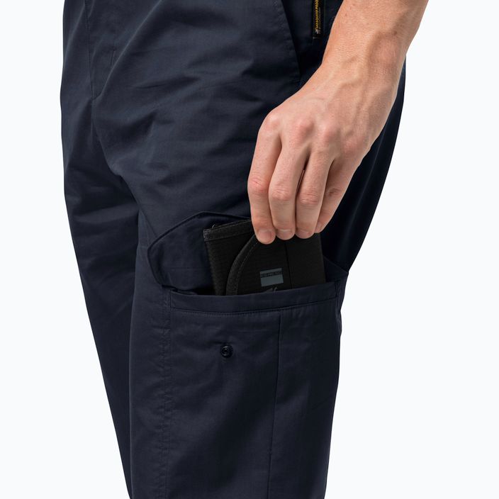 Мъжки панталони за трекинг Jack Wolfskin Lakeside Trip navy blue 1507141_1010 3
