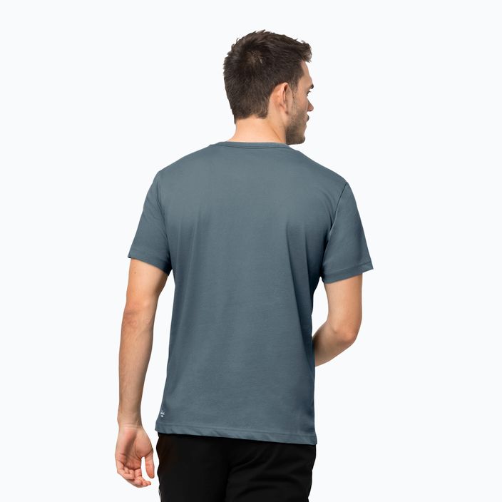 Мъжка риза за трекинг Jack Wolfskin Ocean Trail сива 1808621_6098 2