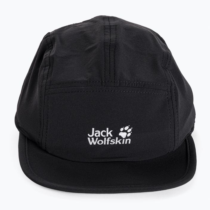 Jack Wolfskin Pack & Go бейзболна шапка черна 1910511_6000 4