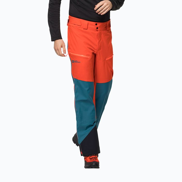 Мъжки панталони за скачане с парашут Alpspitze 3L оранжев 1115191 на Jack Wolfskin